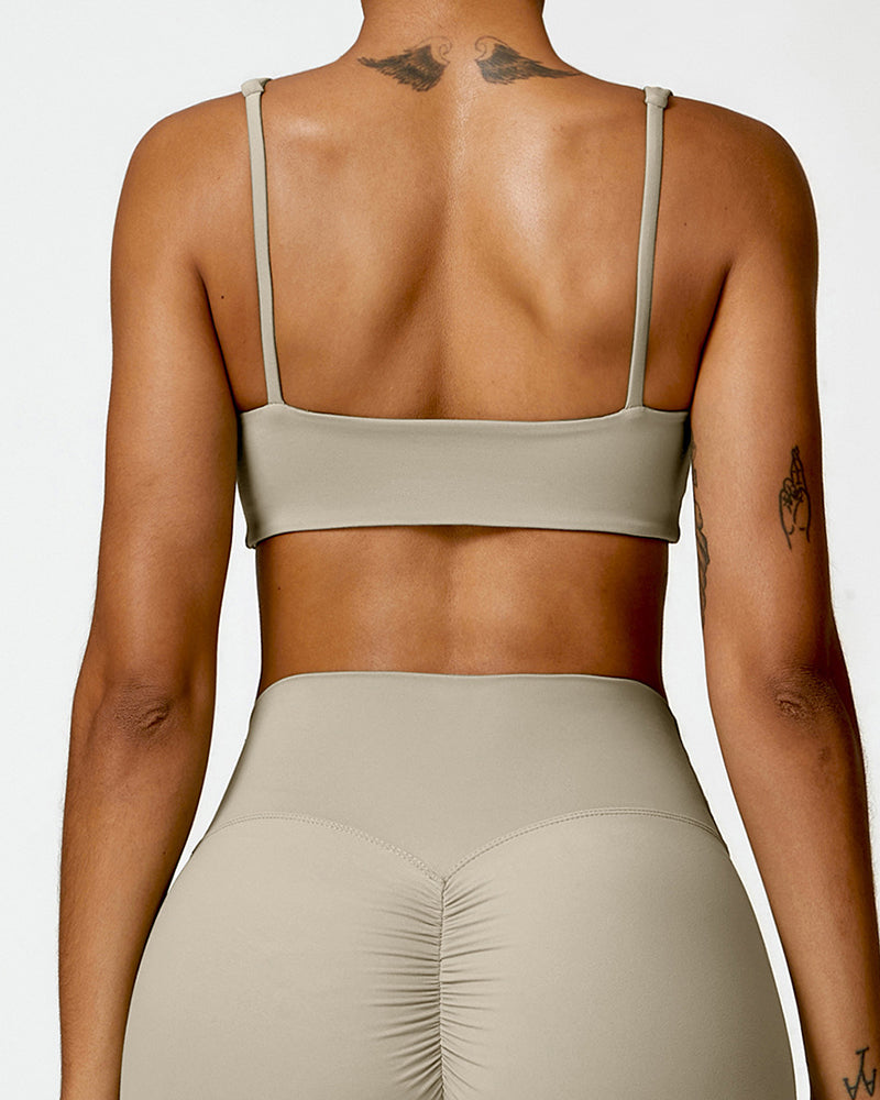 Brand Build Logo Customized Women Workout Sports Bra S-XL