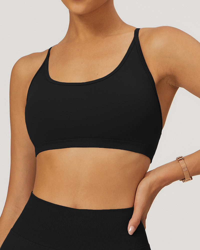 Back Criss Cross Women Sports Bra S-XL