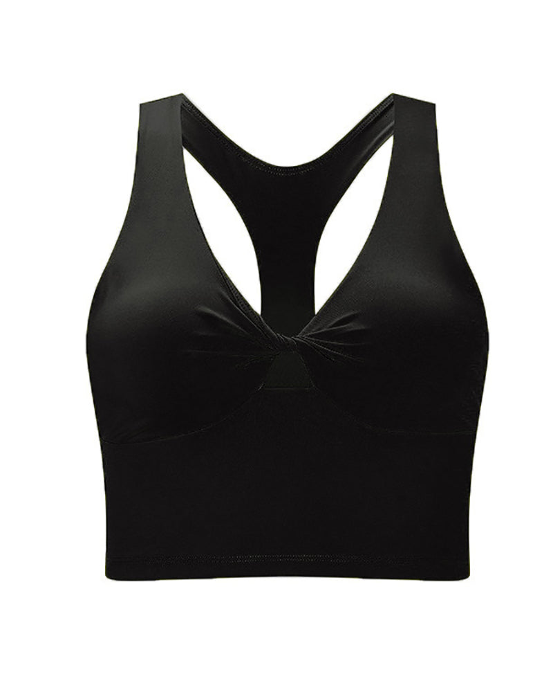 Wholesale Supplier V Neck I Back Sports Vest S-L