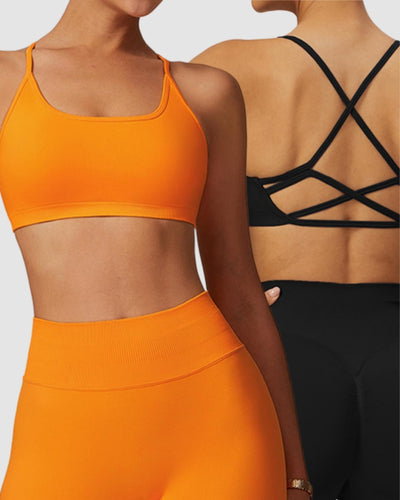 Back Criss Cross Women Sports Bra S-XL