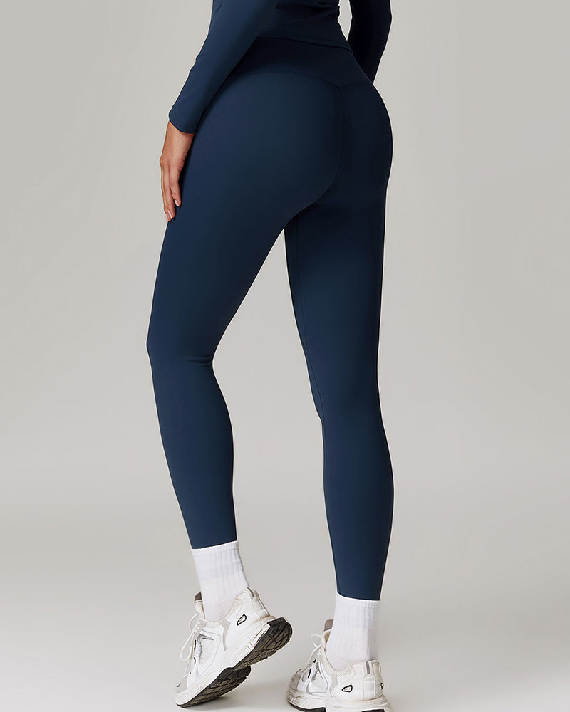 Winter Warm Fleece Thick Running Sports Yoga Pants S-XL