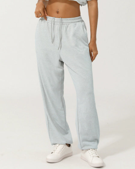 Women Comfort Running Casual Wide Leg Loose Sweatpants S-XL