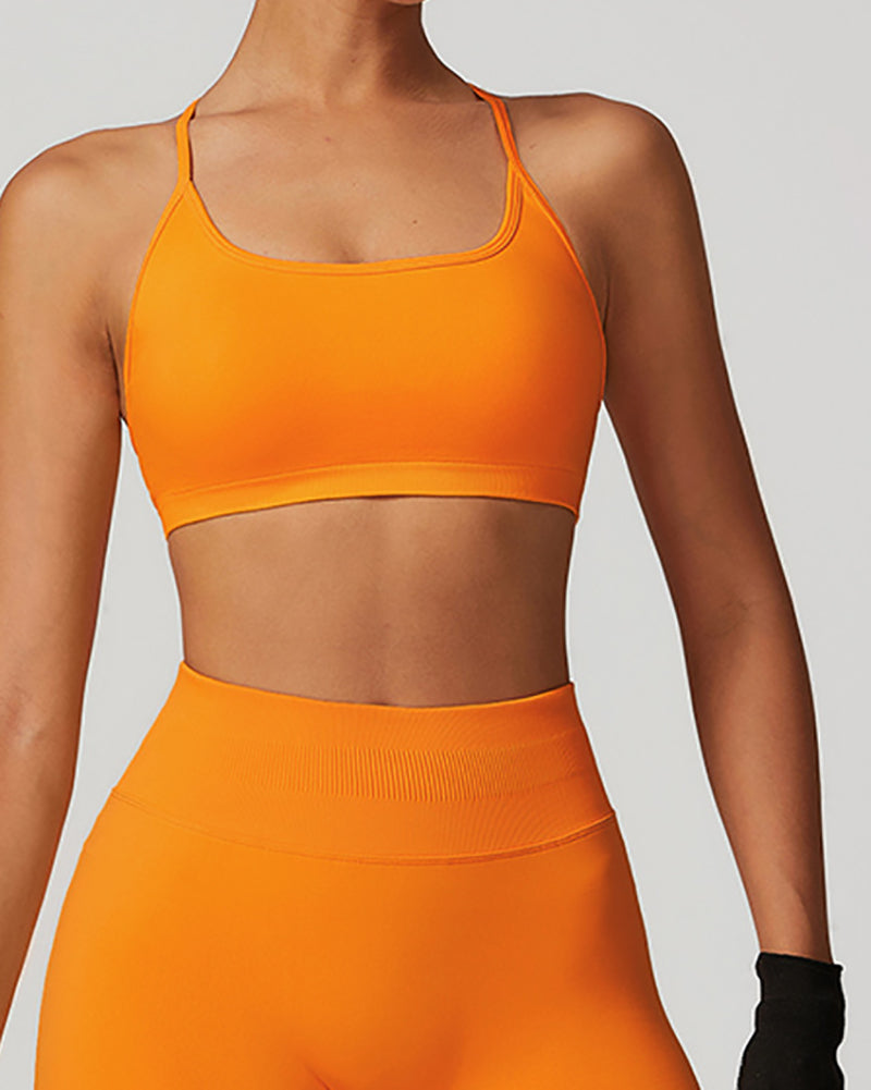 Back Criss Cross Women Sports Bra S-XL