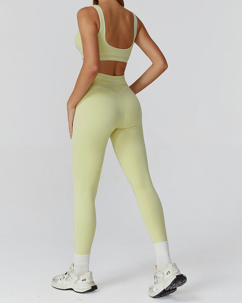 Fitness Women Logo Customized Colorblack High Waist GYM Sports Yoga Leggings Red Blue Brown Green Black S-XL