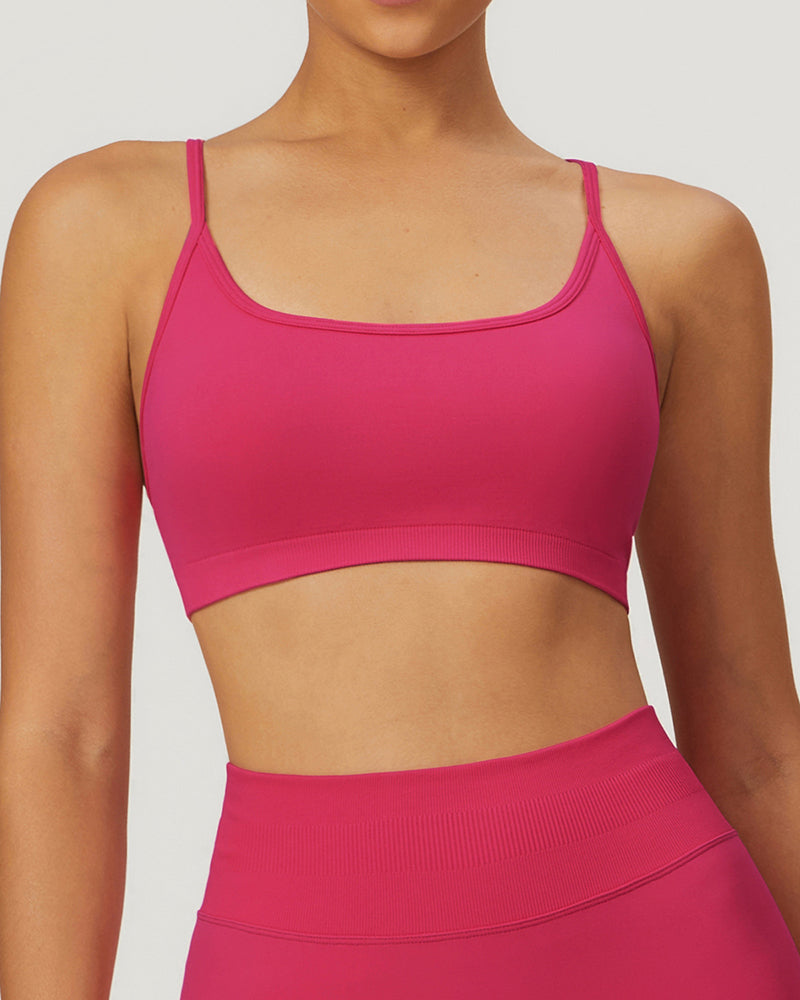 Back Criss Cross Women Sports Bra S-XL