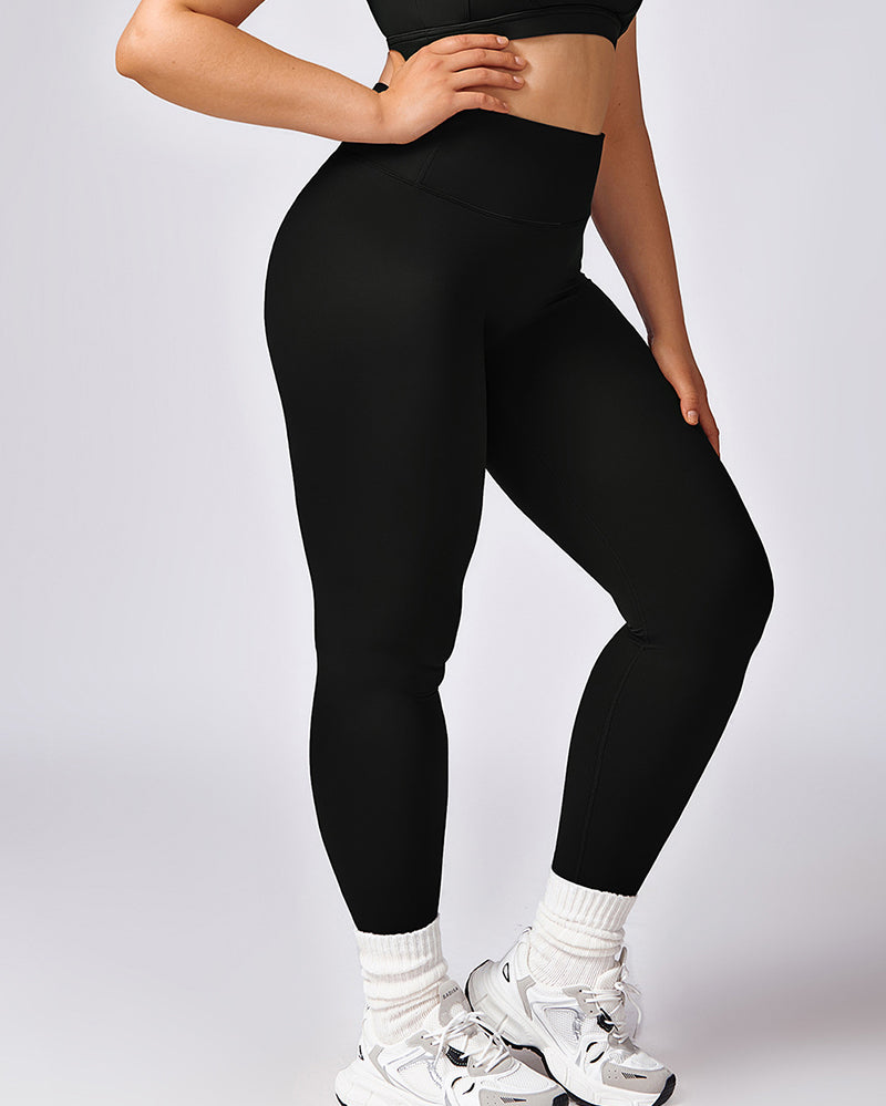 Women Plus Size High Waist Sports Leggings XL-3XL