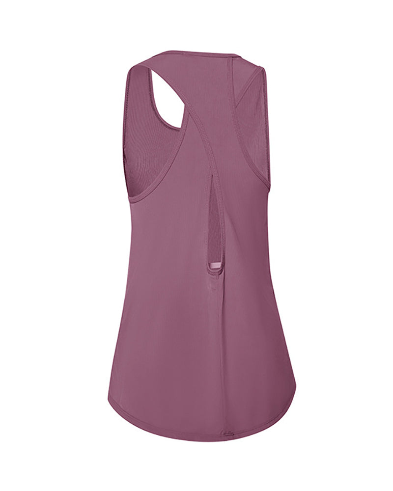 Wholesale Factory Women Sleeveless Running Vest S-XL