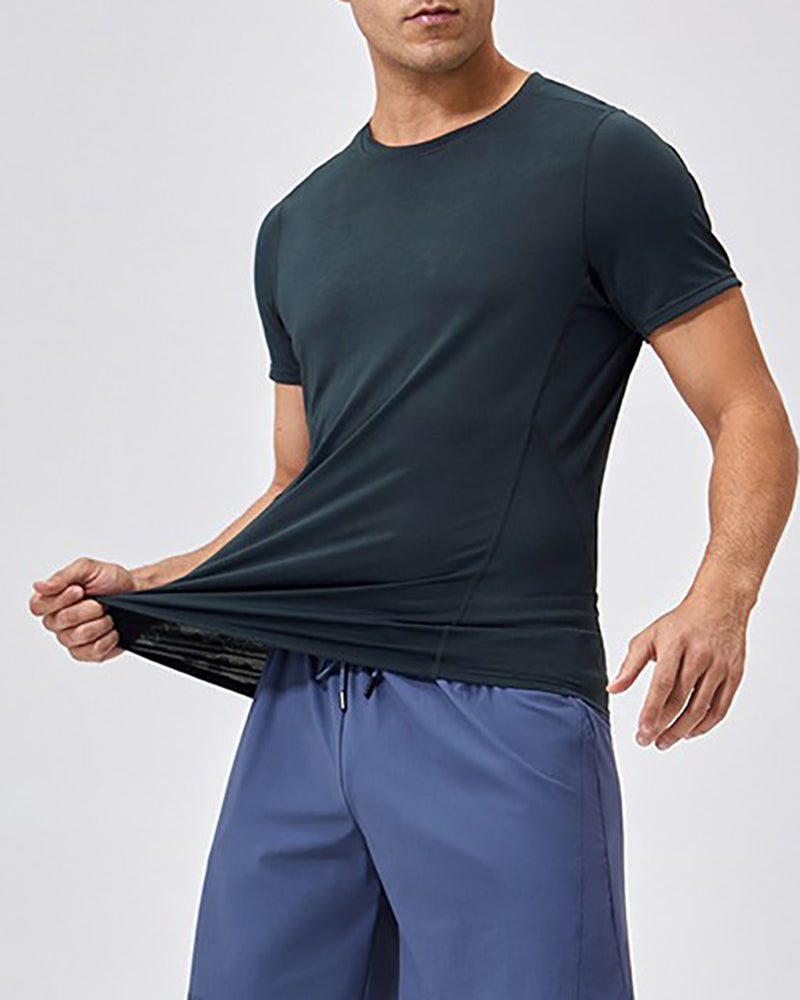 Short Sleeve Breathable Training Men&