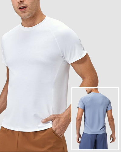 Factory Price Men's Short Sleeve Sports Wear T-shirt S-2XL