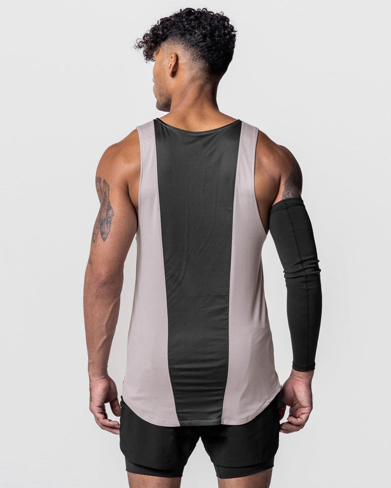 Mens Sports Casual Quick Drying Patchwork Vest S-2XL