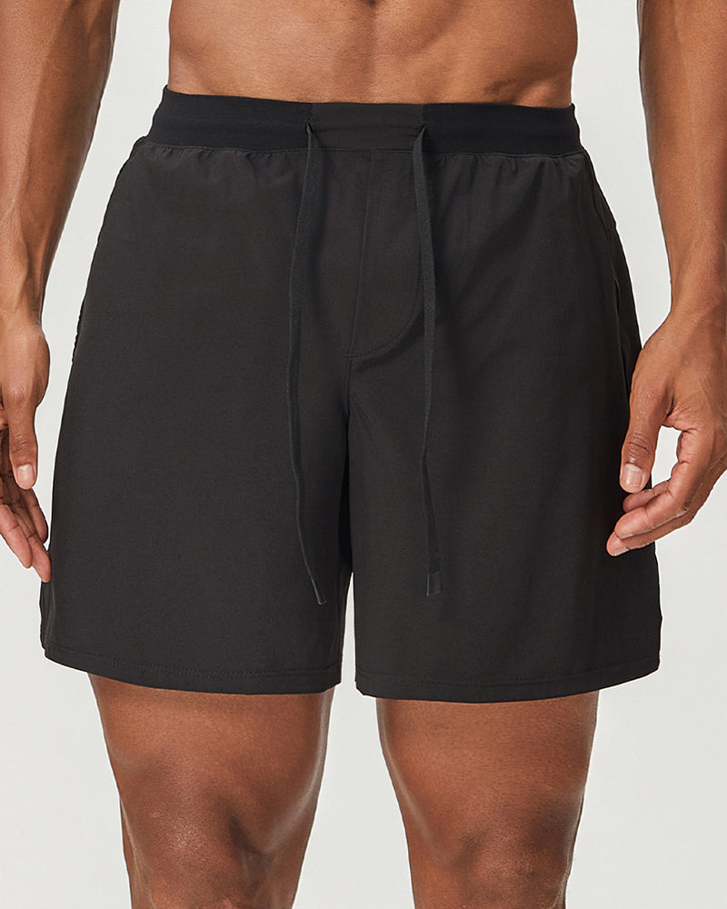 Lined Mens Running Sports Quick Drying Breathable Outdoor Fitness Shorts S-2XL