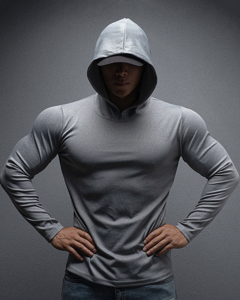 Casual Training Fitness Long Sleeve Men&