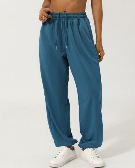Women Comfort Running Casual Wide Leg Loose Sweatpants S-XL
