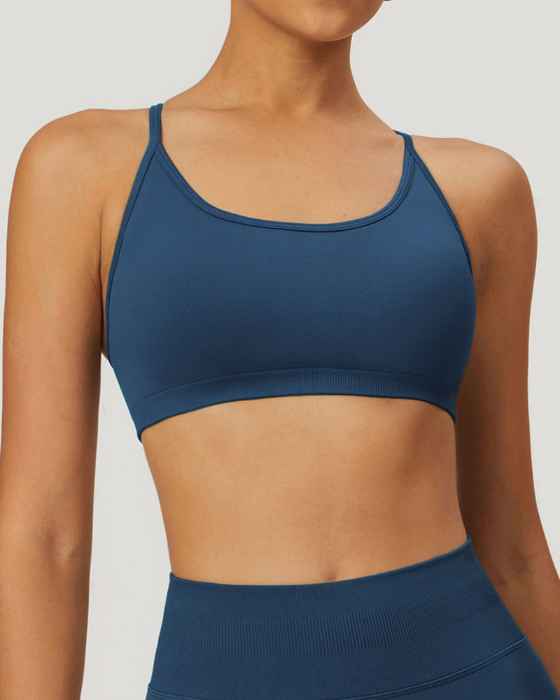 Back Criss Cross Women Sports Bra S-XL