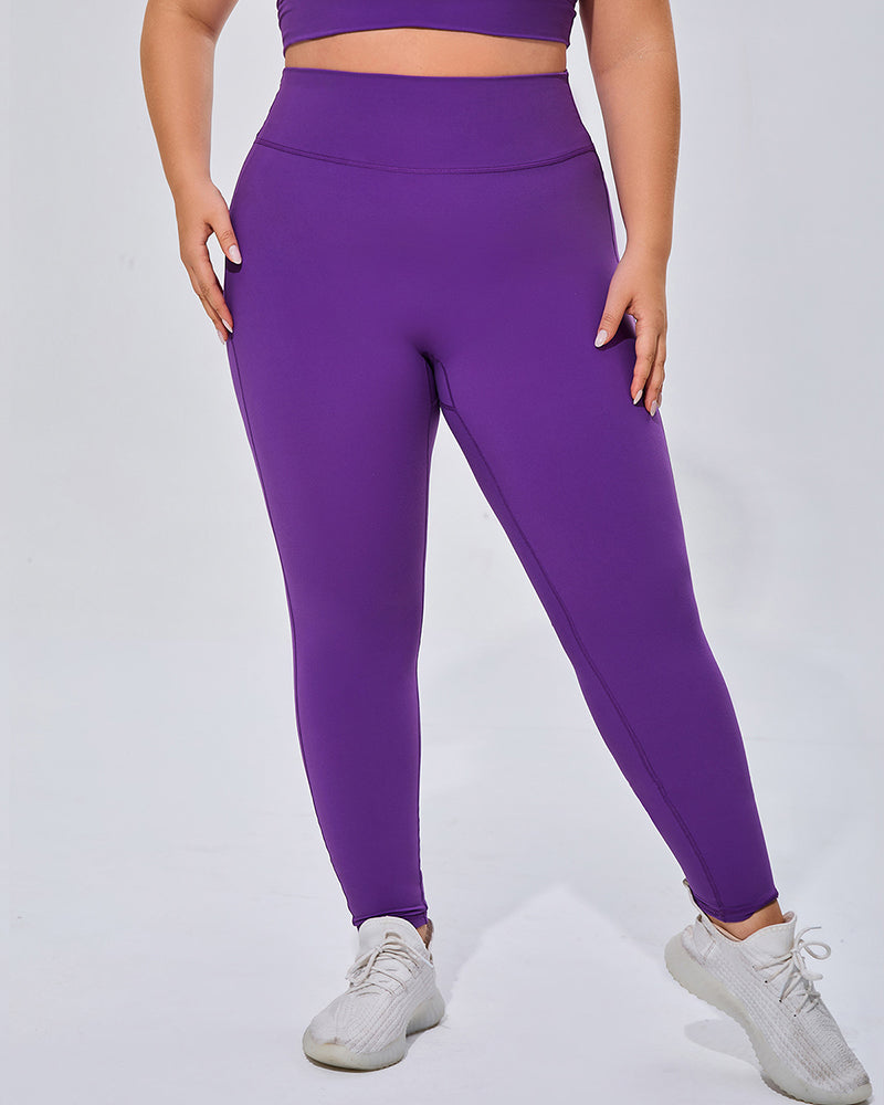 Women High Waist Breathable Plus Size Sports Pants S-3XL