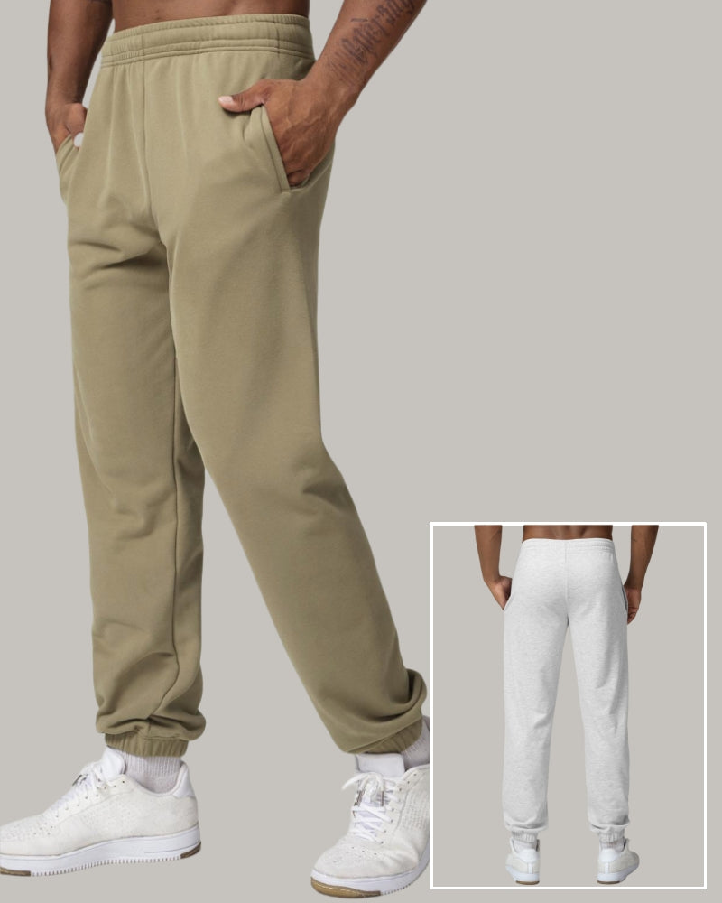 Mens Casual House Fitness 50% Cotton Sports Trouser S-2XL