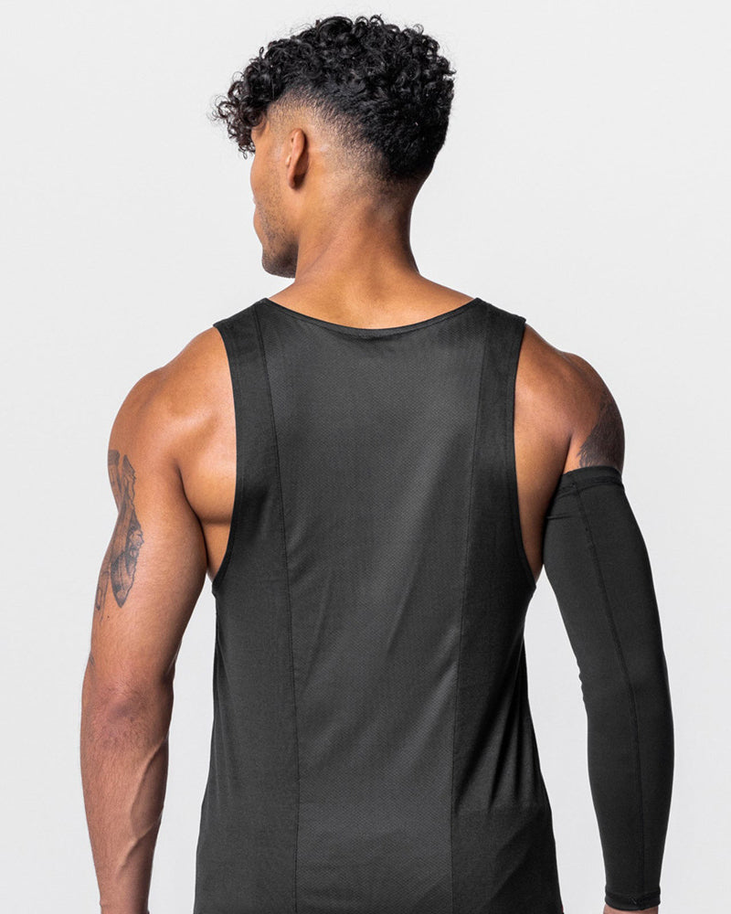 Mens Sports Casual Quick Drying Patchwork Vest S-2XL