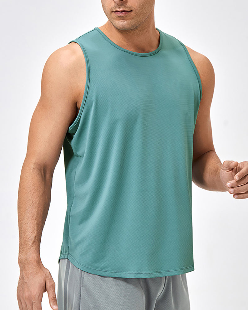 Wholesale OEM ODM Short Sleeve Breathable Running Vest S-2XL