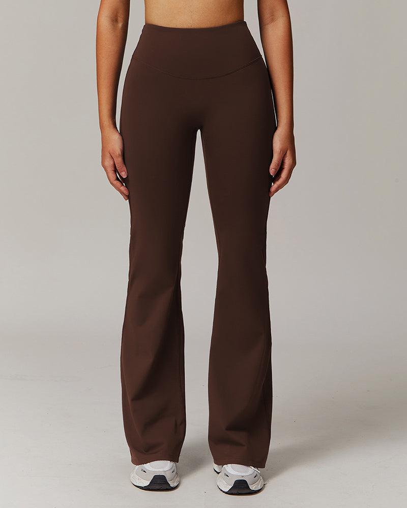 Women LOGO Customized Wide Leg Running Sports Pants S-XL