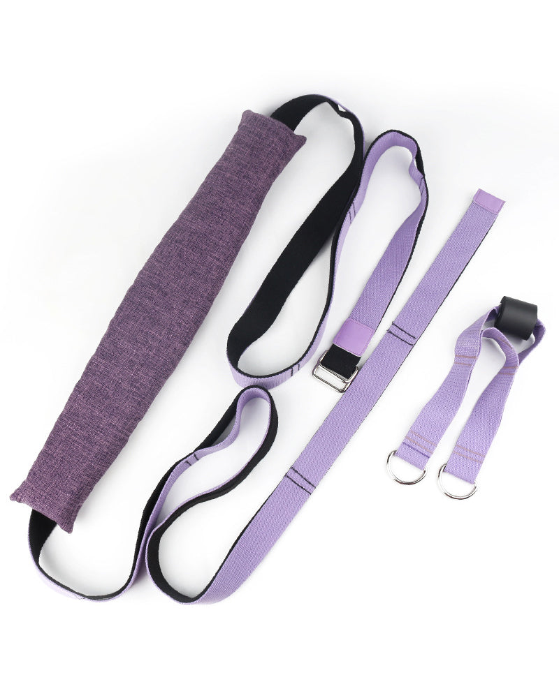 Air Yoga Rope Straight Horse Open Crotch Elastic Stretch Leg Splitting Lower Back Training Belt Door Mounted Fitness Hammock Stretching Belt