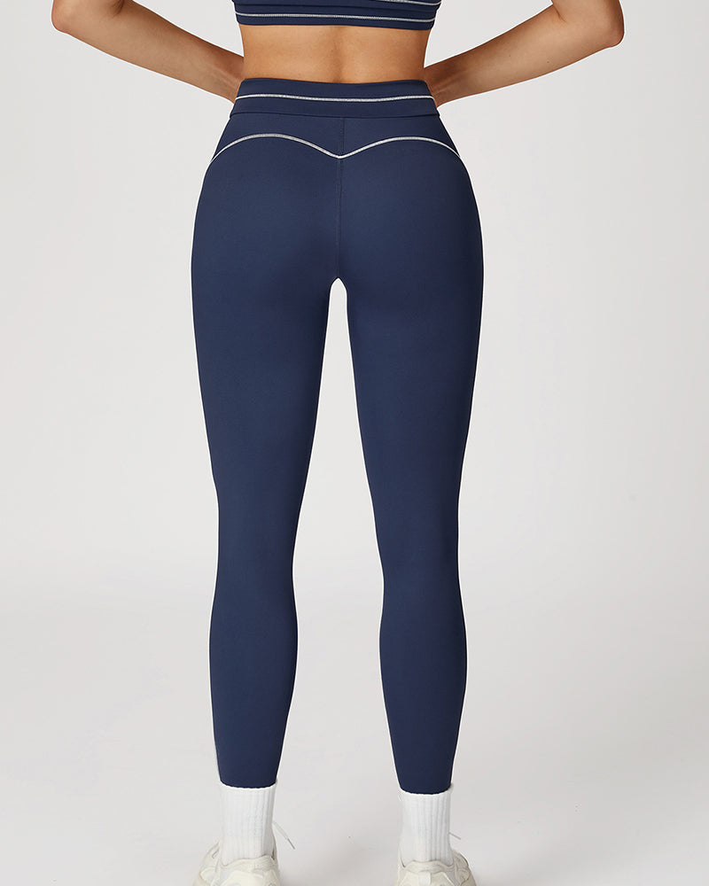 Fitness Women Logo Customized Colorblack High Waist GYM Sports Yoga Leggings Red Blue Brown Green Black S-XL