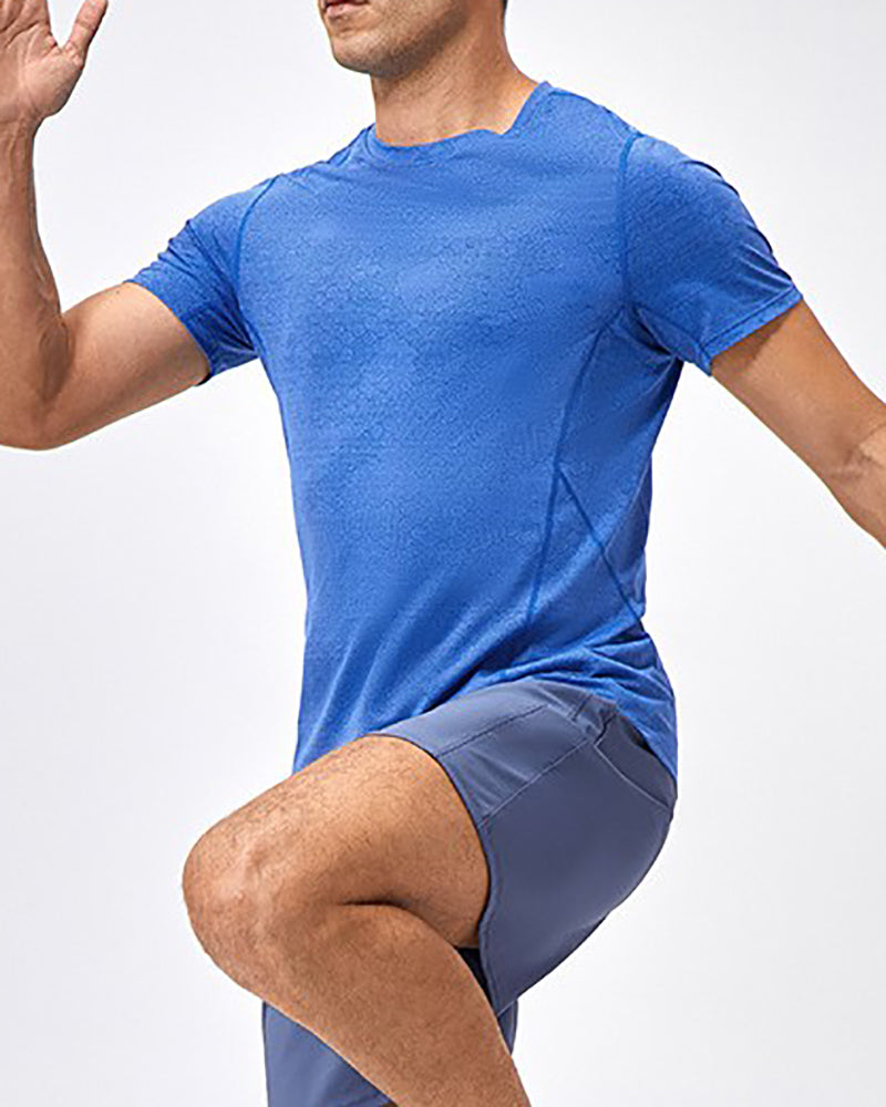 Short Sleeve Breathable Training Men&