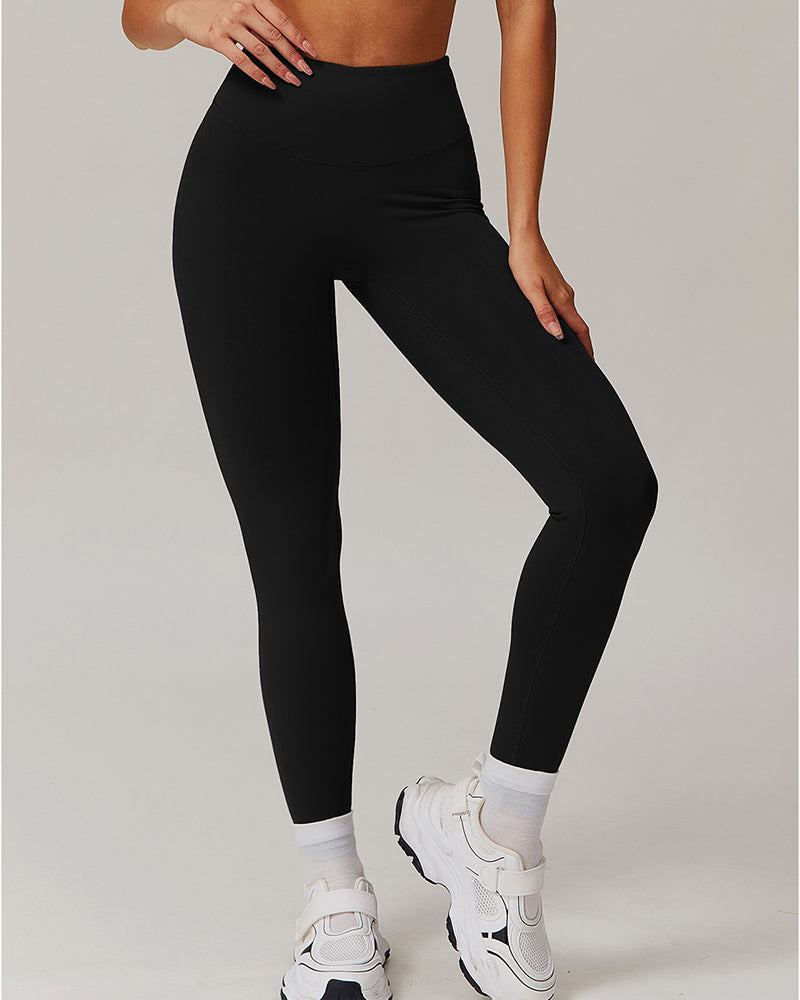 Wholesale Women High Waist Wide Leg Pants Leggings Sports Wear S-XL