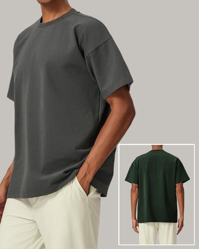 Citywalk Men's Breathable Short Sleeve Sports Casual T-shirt S-2XL