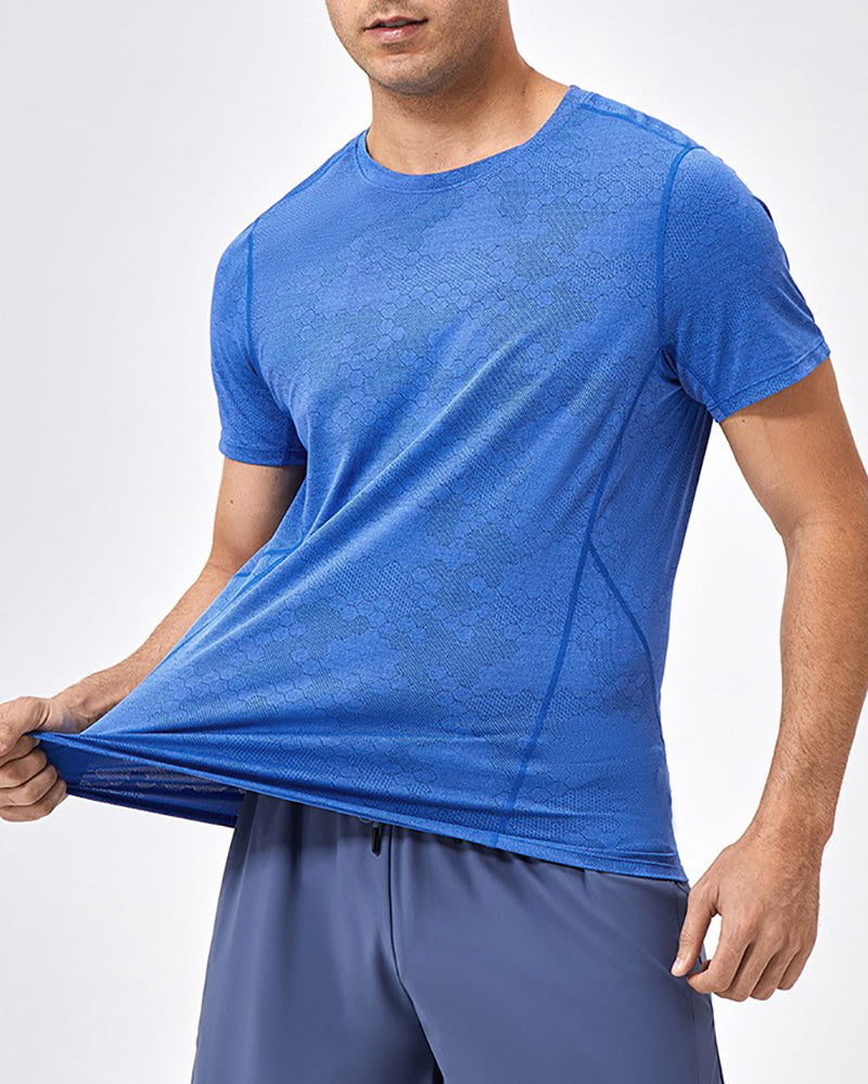 Short Sleeve Breathable Training Men&