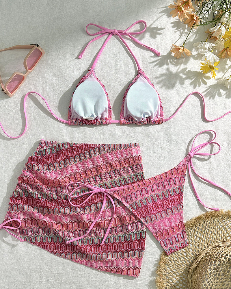 3PCS Set Wholesale Women New Swimwear S-L