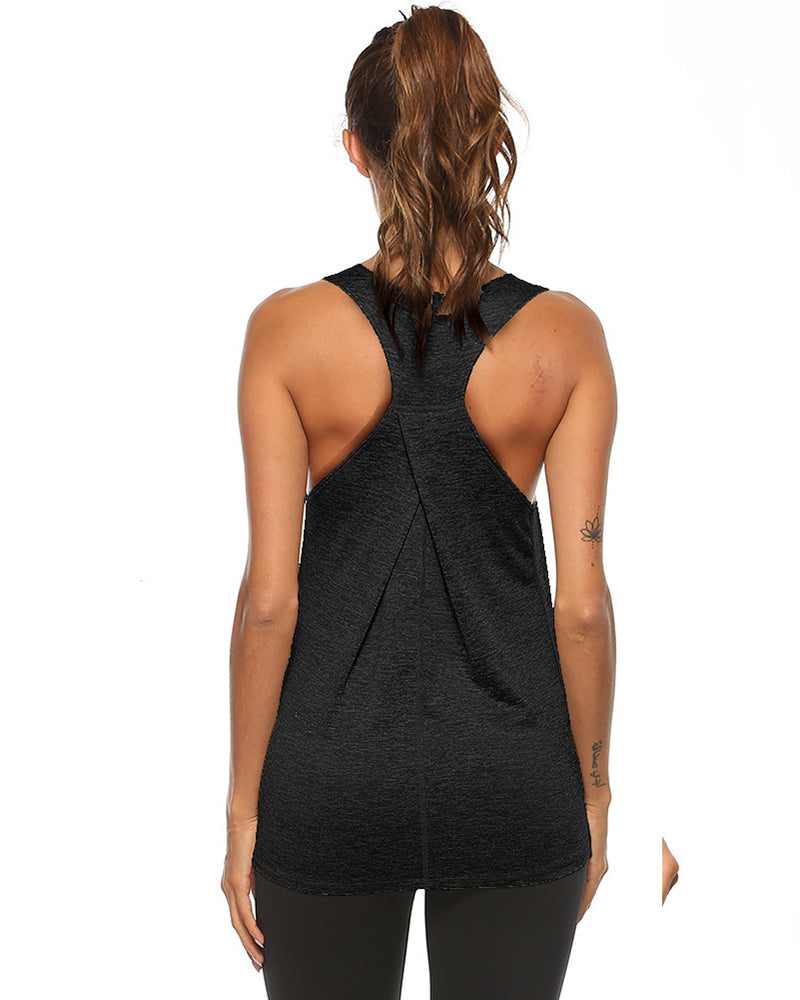 Popular Running Cover Fitness Women Vest S-2XL