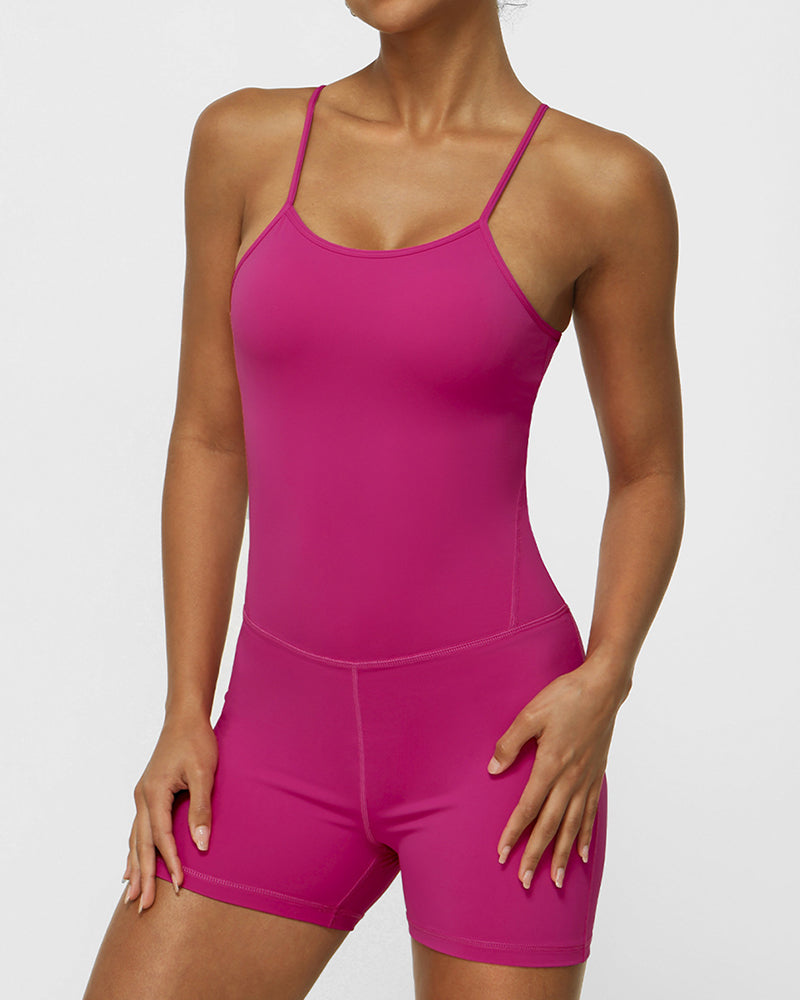 Woman Yoga Advanced Suit Sleeveless Two-Piece Set S-XL