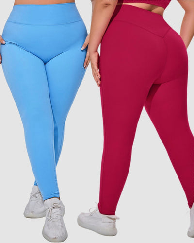 Women High Waist Breathable Plus Size Sports Pants S-3XL