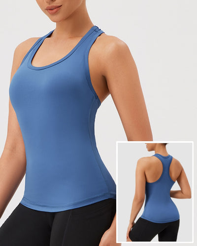 Women I Back Active Wear Factory Running Breathable Vest S-2XL