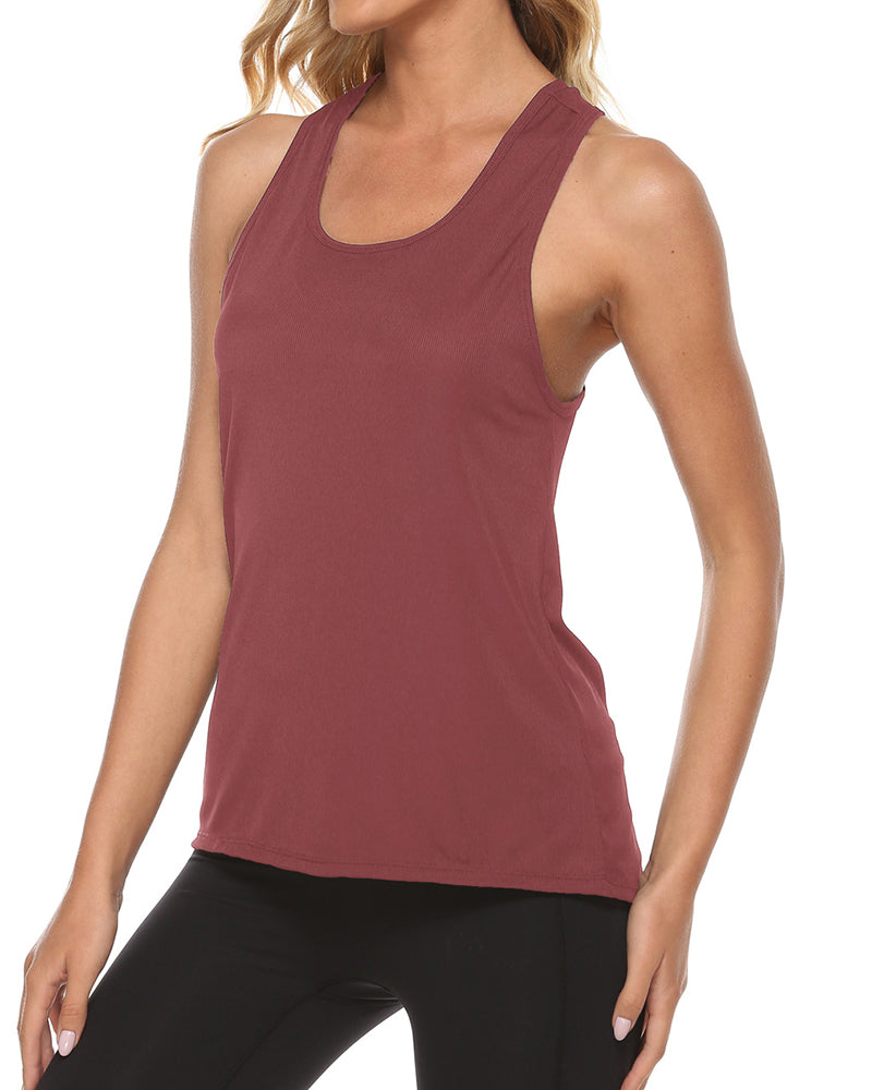 Comfort Sleeveless Women Yoga Top Fitness Yoga Clothing Vest Tank S-XL