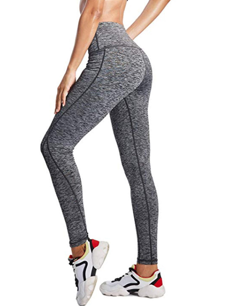 High Waist Yoga Pants with Pockets