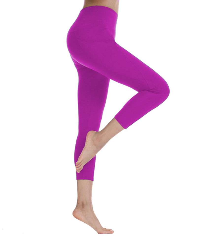 High Waist Yoga Pants with Pockets