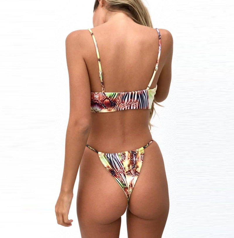 Leopard newest women sexy swimwear OM20436