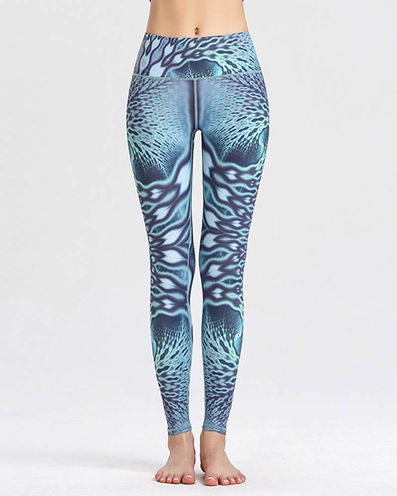 Ladies Fashion New Digital Printed Yoga Pants Women&