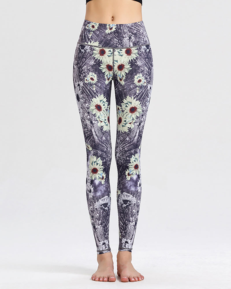 Ladies Fashion New Digital Printed Yoga Pants Women&