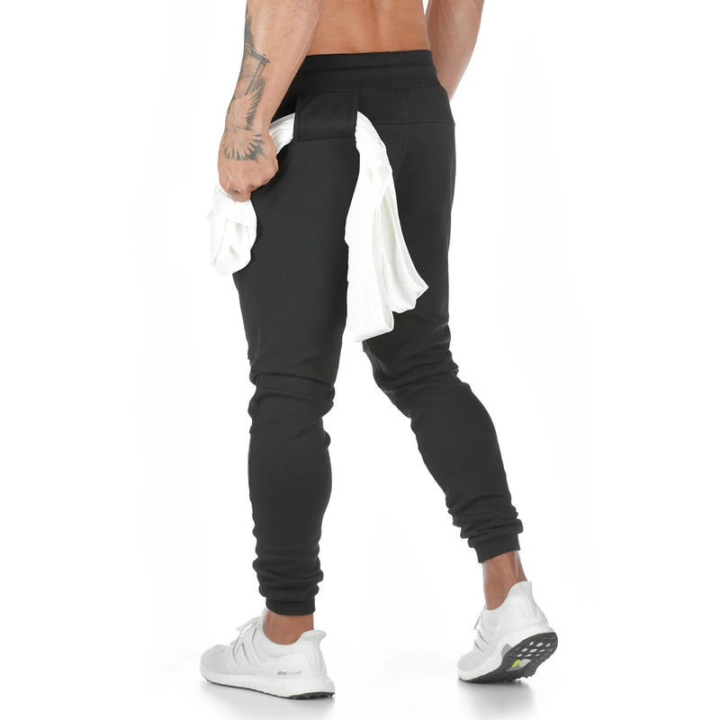 Fashion Fitness Pants Men Casual Jogger Trainning Pencil Pants Men&