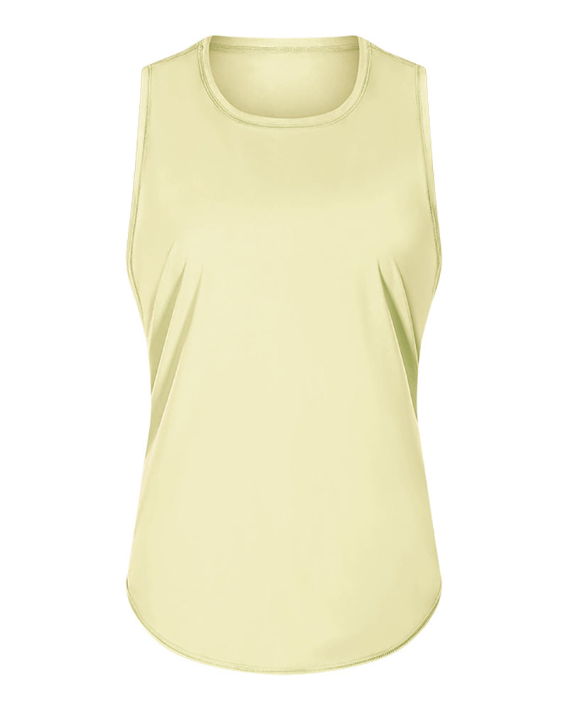 New Women Spring & Summer Breathable Quick Dry New Yoga T-shirt Vest 4-12