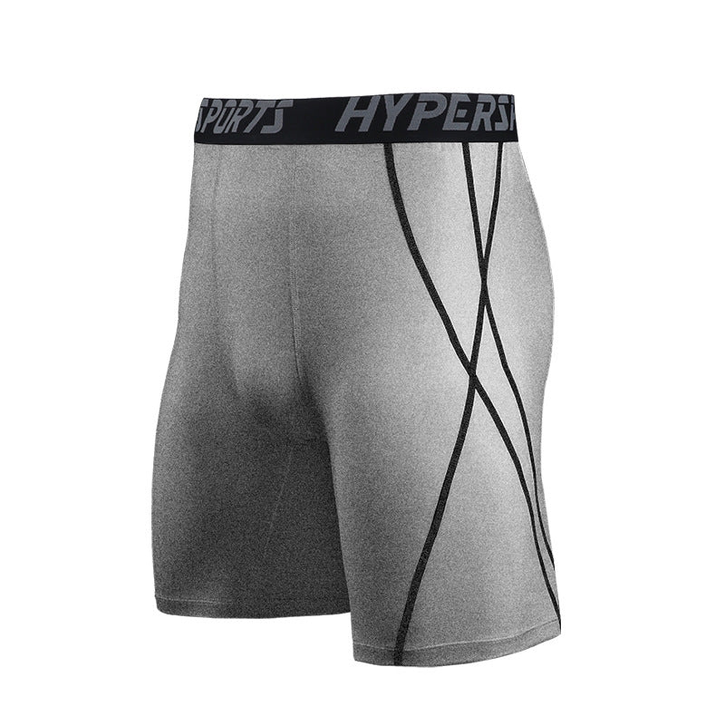 3 Pcs Sports Tight Shorts Men&