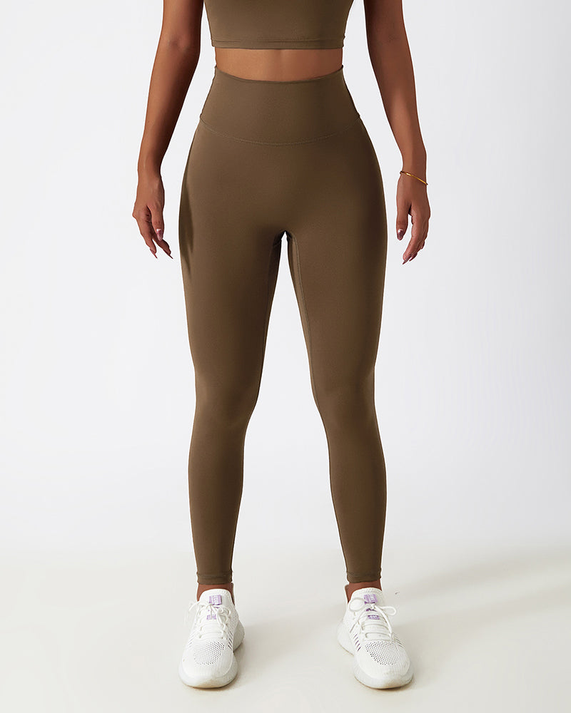 Environmentally Friendly Regeneration Nude Yoga Pants Women&