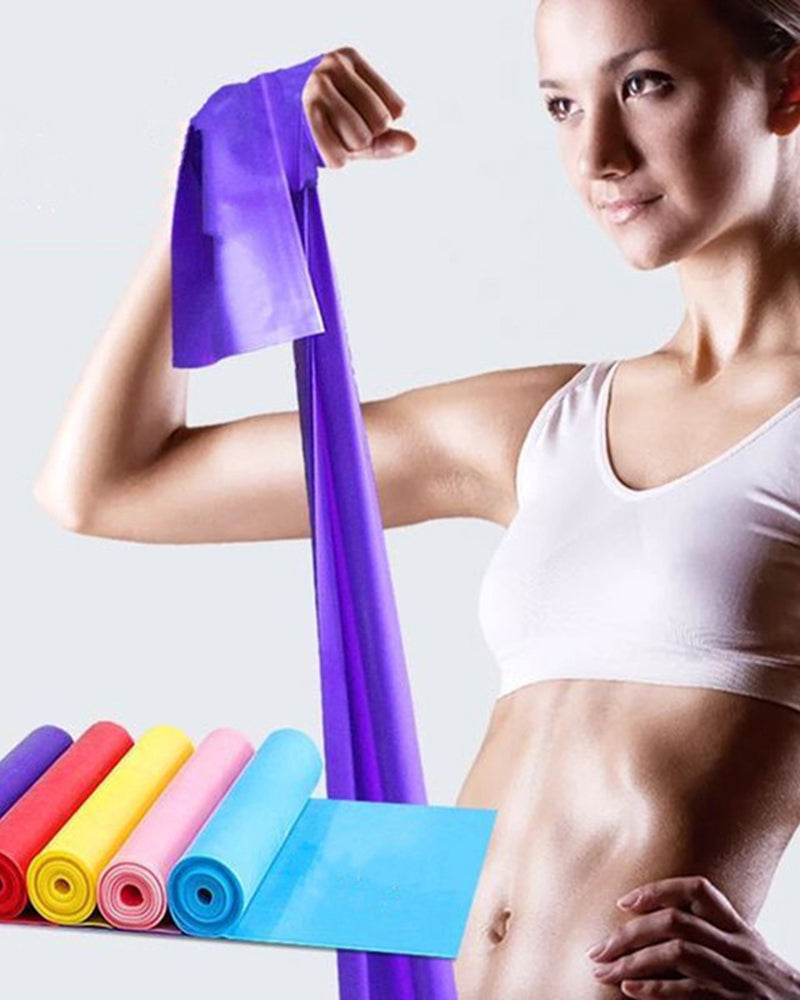 Yoga Training Resistance Band Gym Strength Training Rubber Resistance Sport Pilates Stretch Resistance Yoga Band Fitness Band