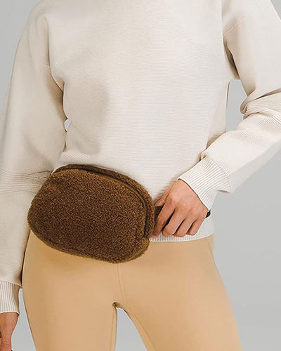 Hot Sale Fleece Belt Bag