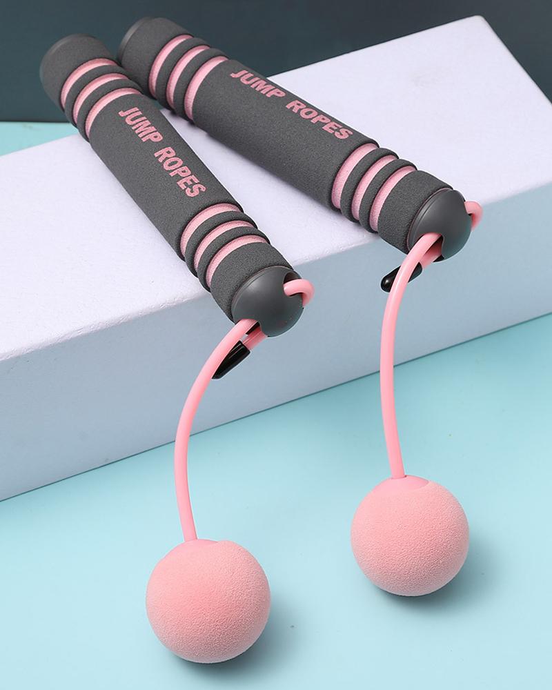 Cordless Skipping Fitness Weight Exercise Fat Burning Slimming Wireless Ball Dual-Use Skipping Rope