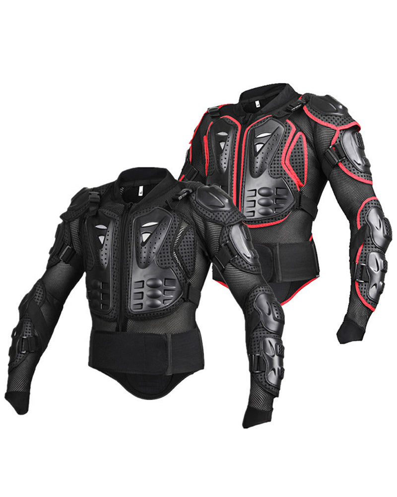 Cycling Sports Motorcycle Armor Protector Jacket Body Support Bandage Motocross Guard Brace Protective Gears Chest Ski Protection YD10045