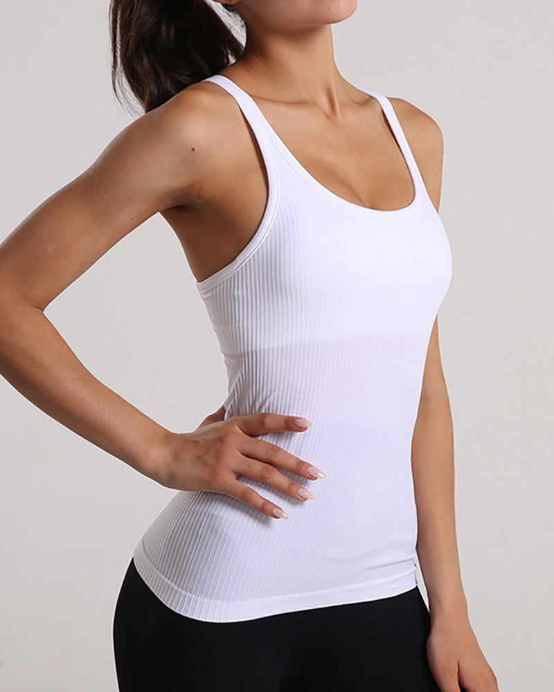 Long Yoga Vest Women&