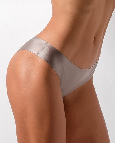 Ice silk Seamless Yoga Sports Thong